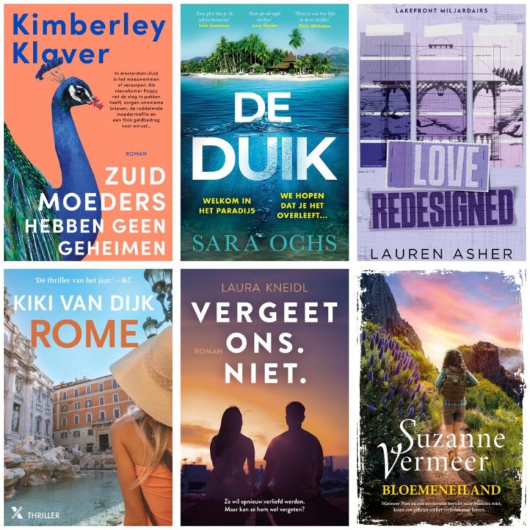 Deze boeken verschijnen in april 2024